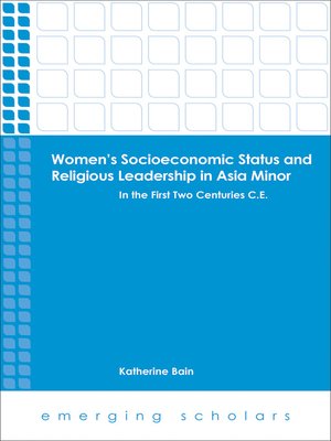 cover image of Women's Socioeconomic Status and Religious Leadership in Asia Minor